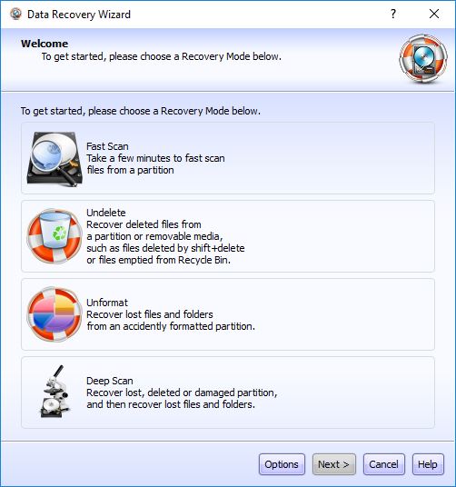 Lazesoft Recovery Suite Home Edition - Screenshot #2
