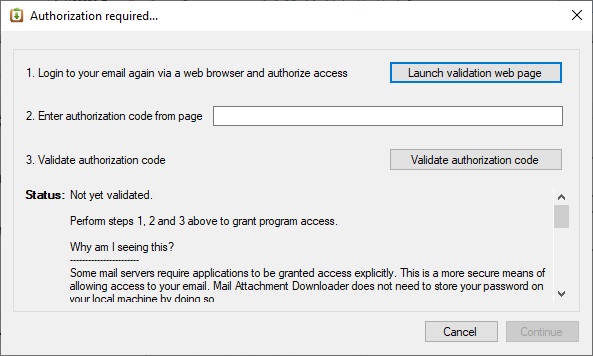 linux automatic attachment downloader