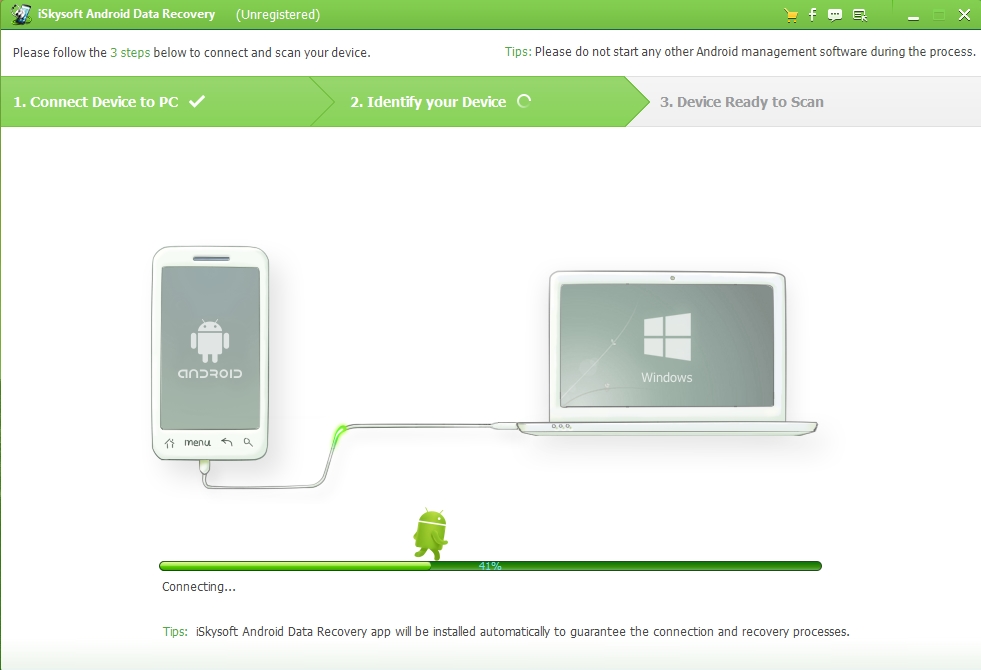 iSkysoft Android Data Recovery - Screenshot #4
