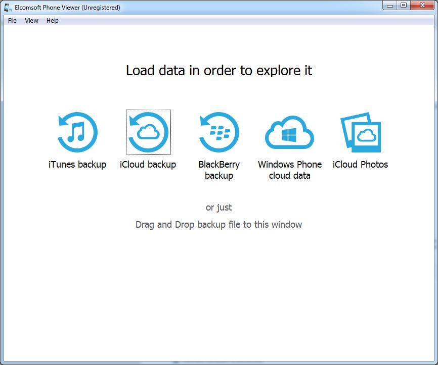 Elcomsoft Phone Viewer - Screenshot #1