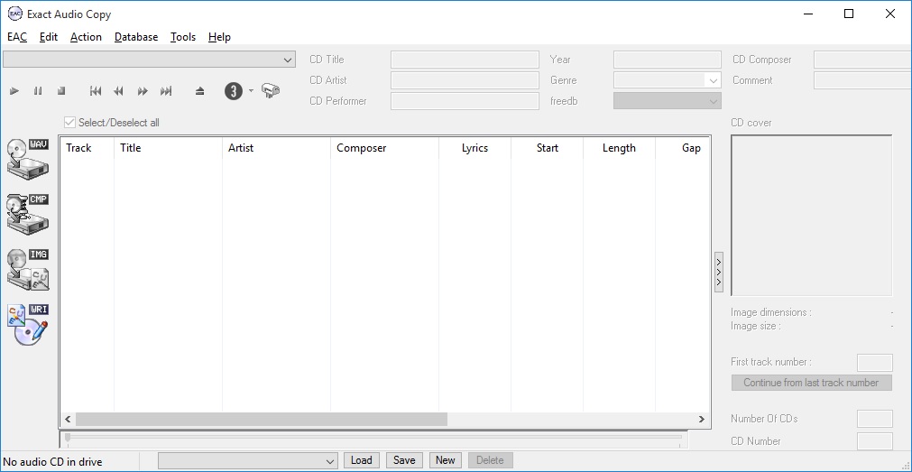 Exact Audio Copy - Screenshot #5