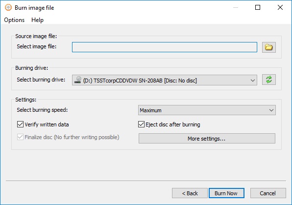AnyBurn - Screenshot #6