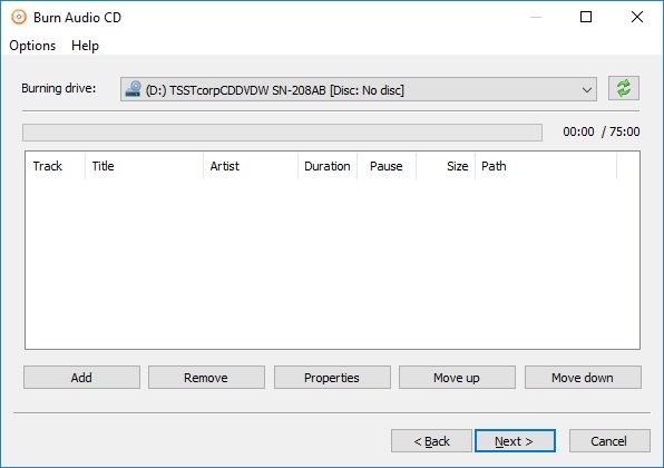 AnyBurn - Screenshot #5