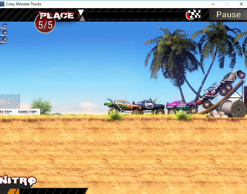 Crazy Monster Trucks - Screenshot #2