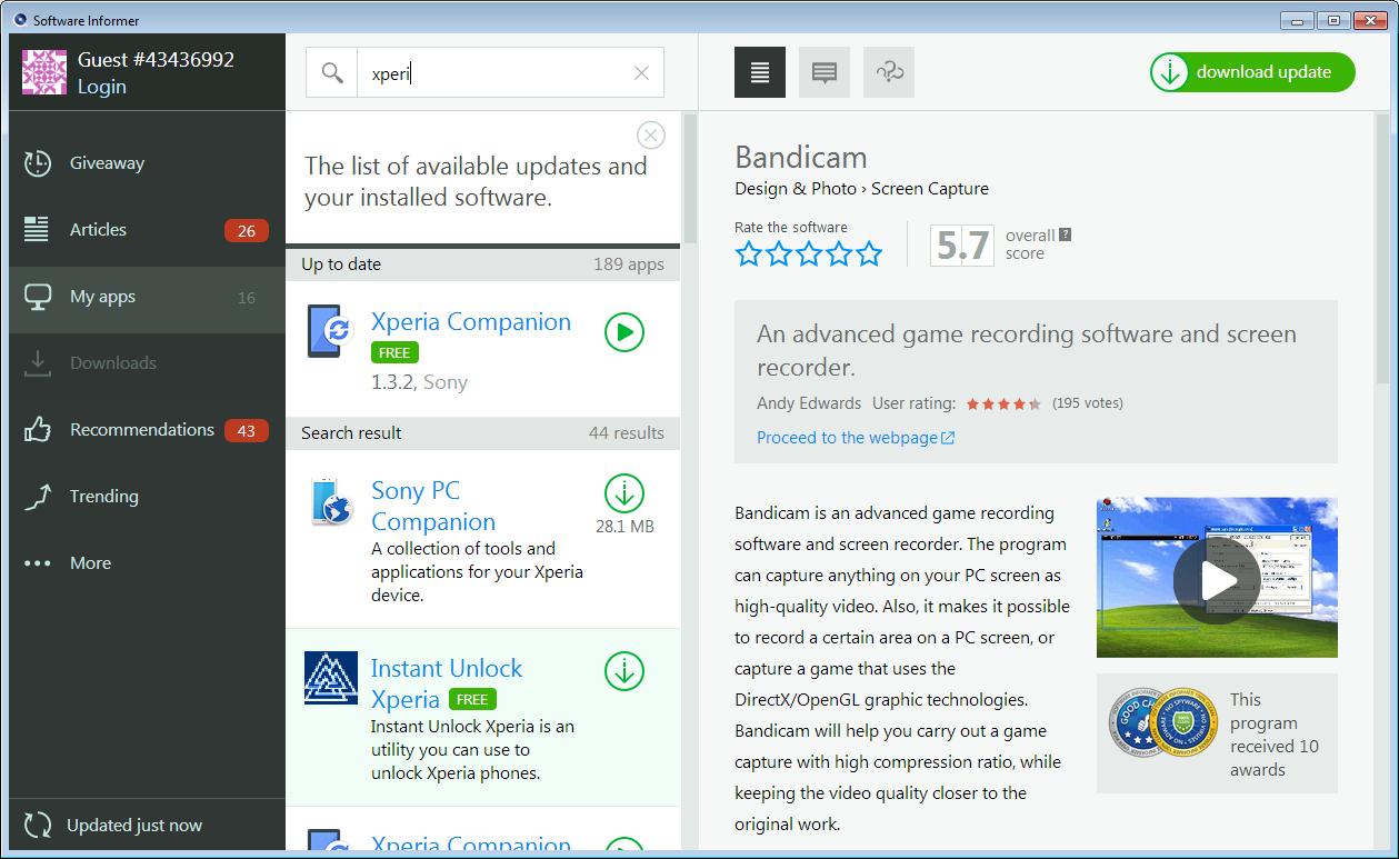 Xperia Companion - Screenshot #14