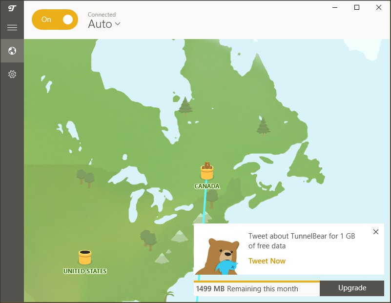 TunnelBear - Screenshot #10