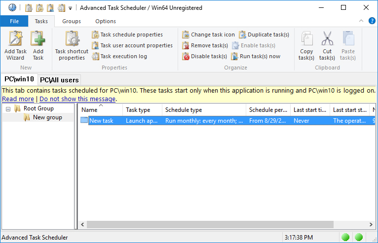Advanced Task Scheduler - Screenshot #4