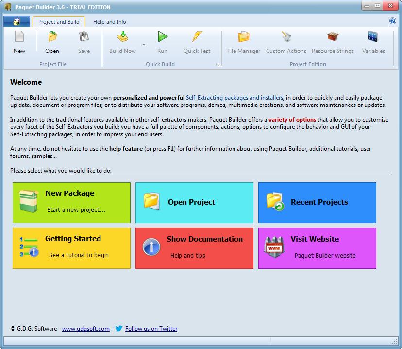 Paquet Builder - Screenshot #2