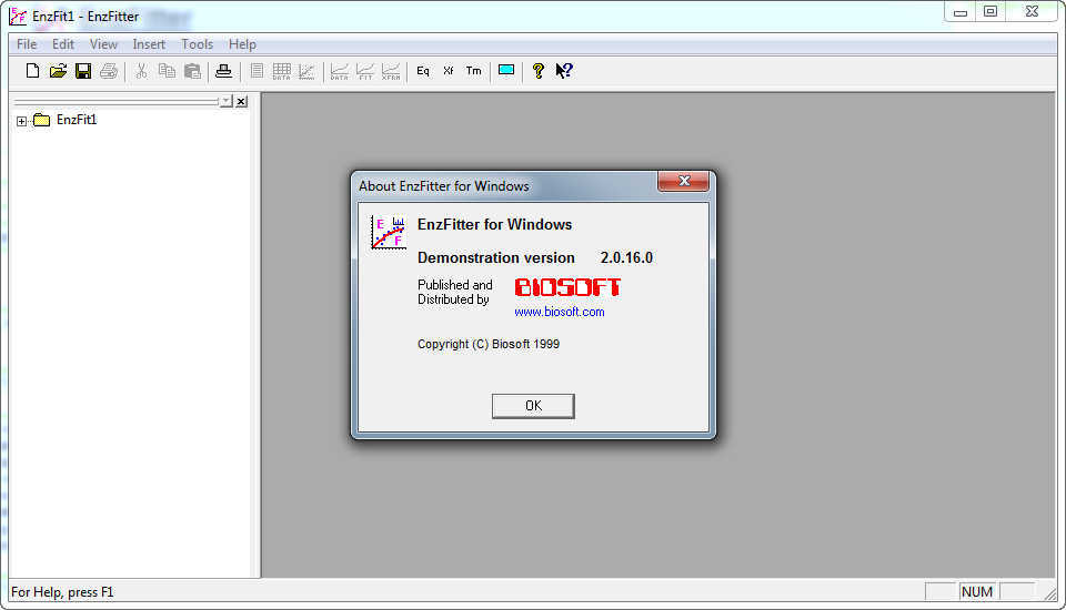 EnzFitter - Screenshot #1