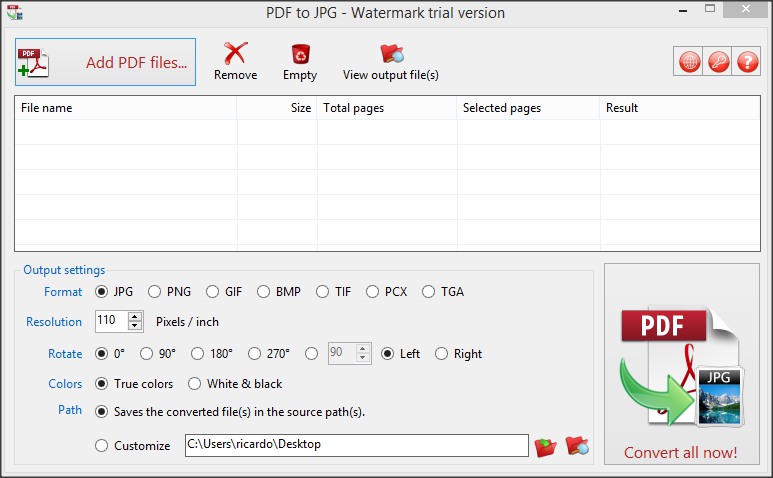 PDF to JPG - Screenshot #13