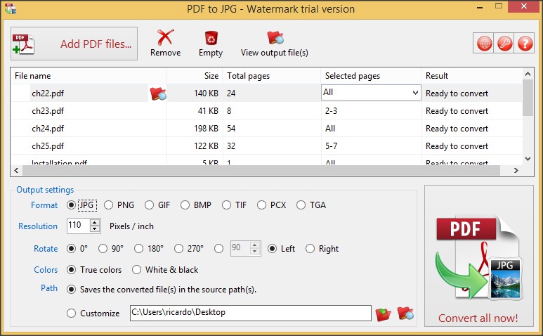 PDF to JPG - Screenshot #12