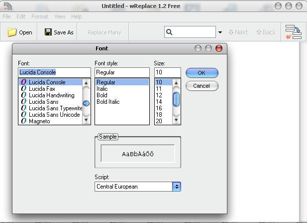 wReplace - Screenshot #3