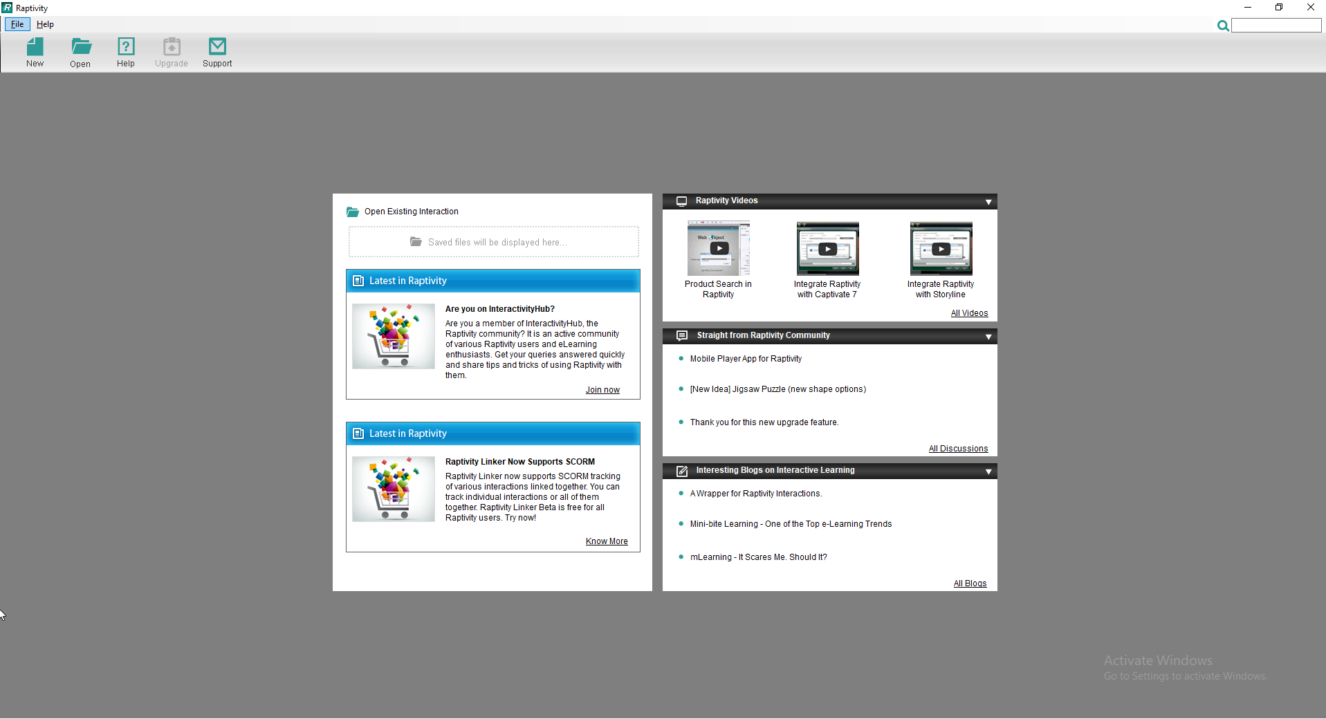 Raptivity - Screenshot #1