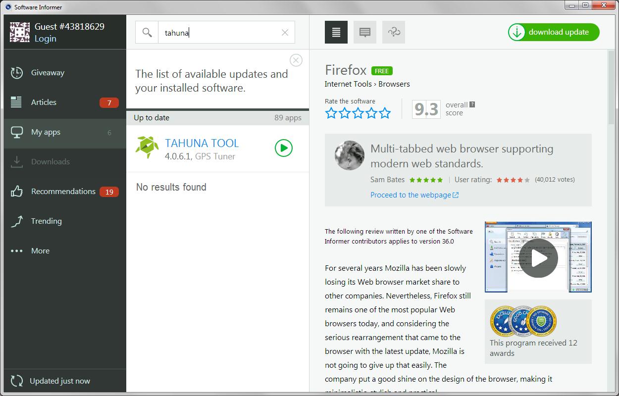 TAHUNA TOOL - Screenshot #3