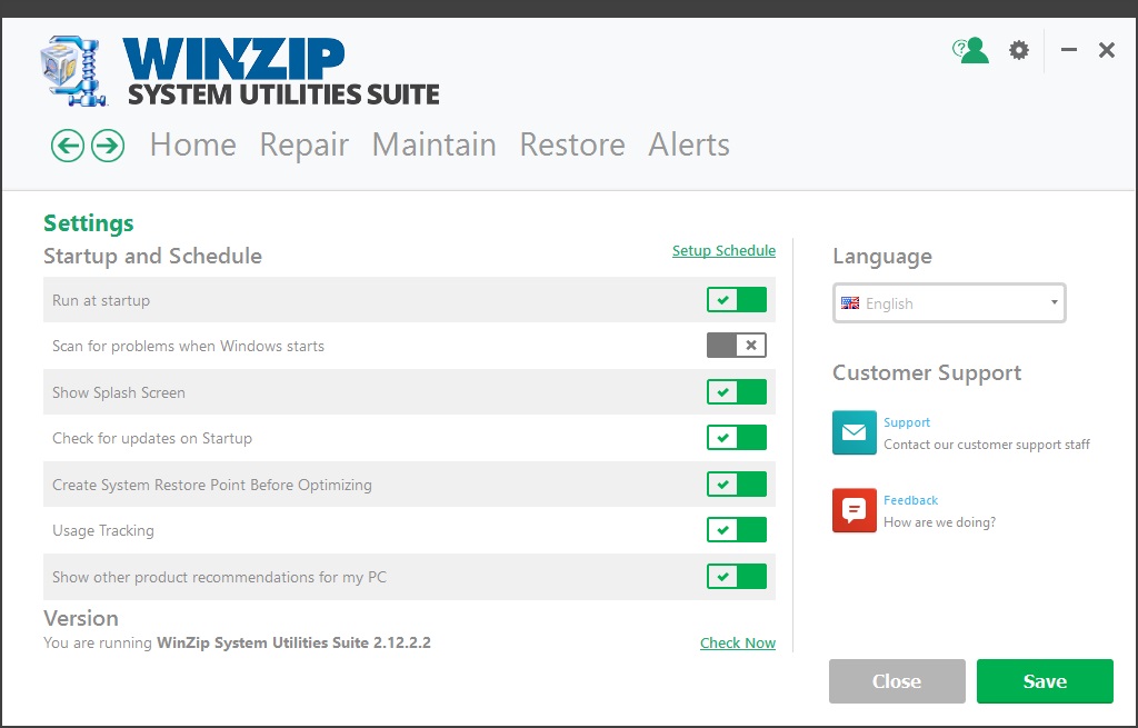 WinZip System Utilities Suite 3.19.0.80 download the last version for android