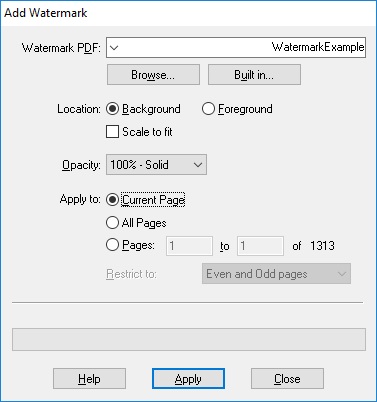 infix pdf printer