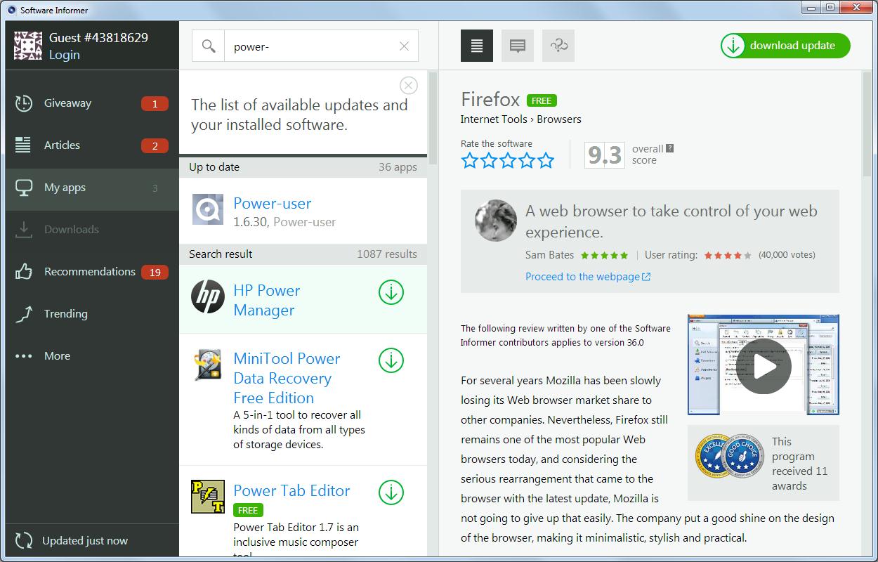 Software Power User Power-user download for free - SoftDeluxe