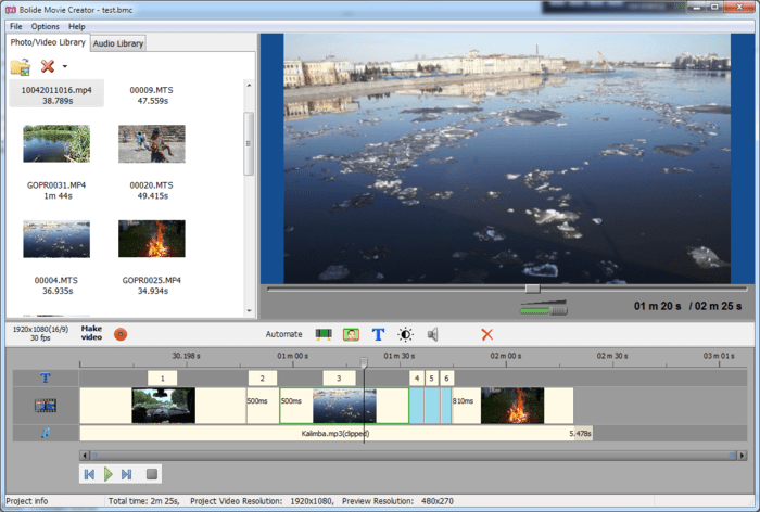 Bolide Movie Creator - Screenshot #19