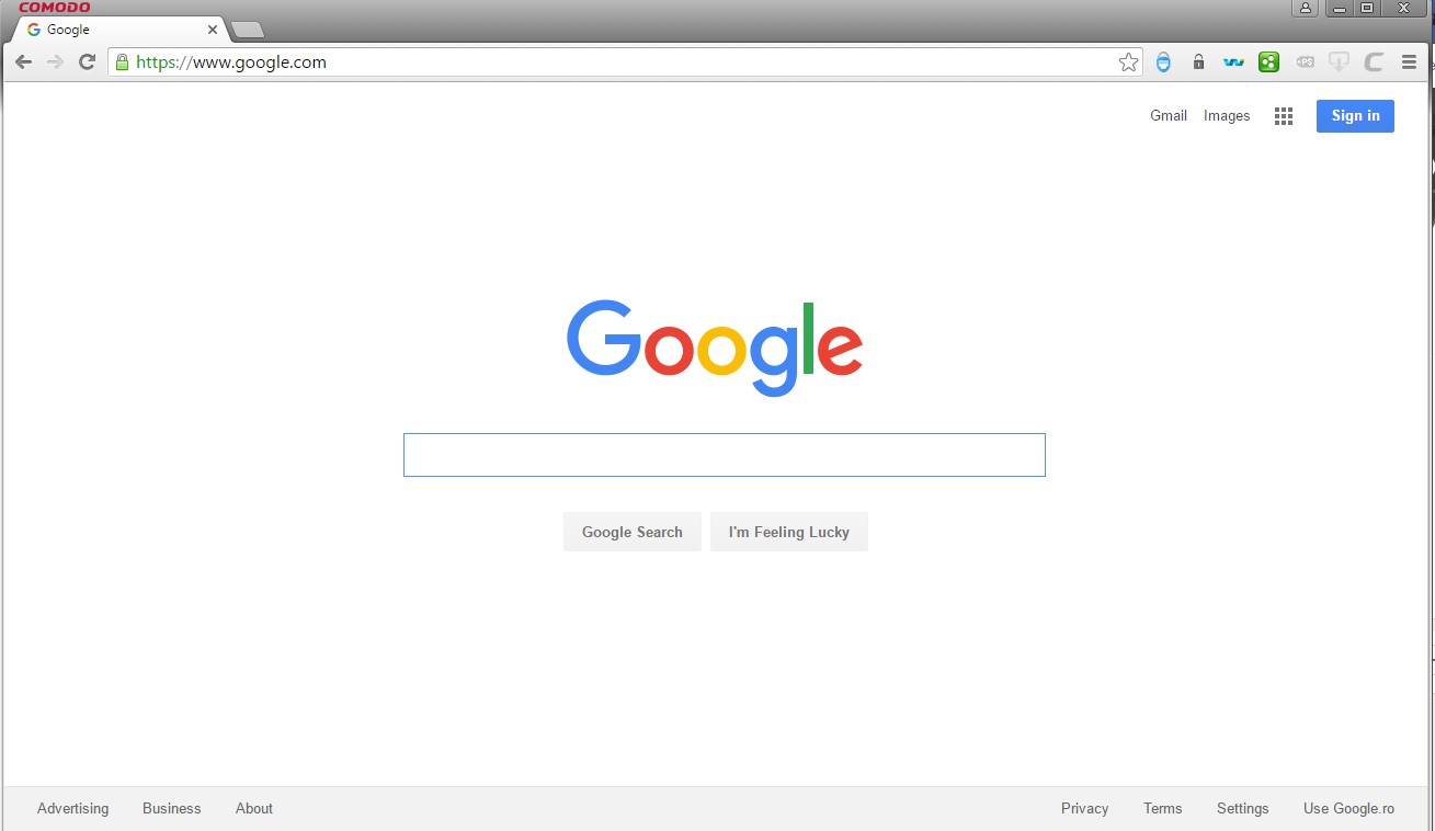 Comodo Dragon Internet Browser - Screenshot #1