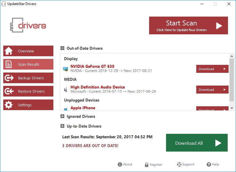 UpdateStar Drivers - Screenshot #6