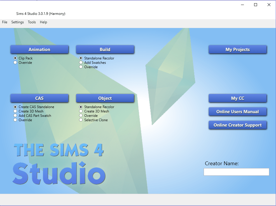 sims 4 studio blender library