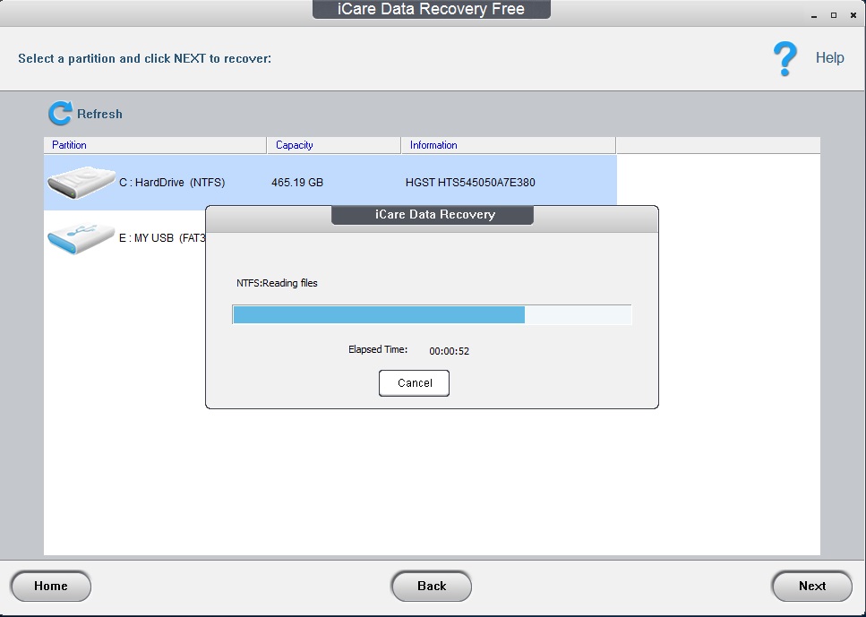 iCare Data Recovery Free - Screenshot #9
