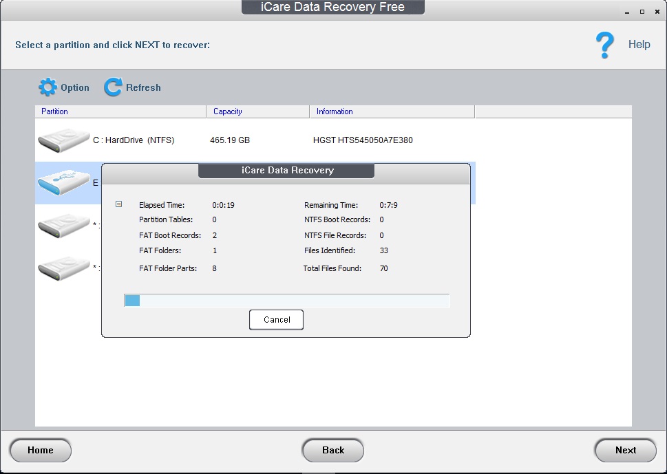 iCare Data Recovery Free - Screenshot #6
