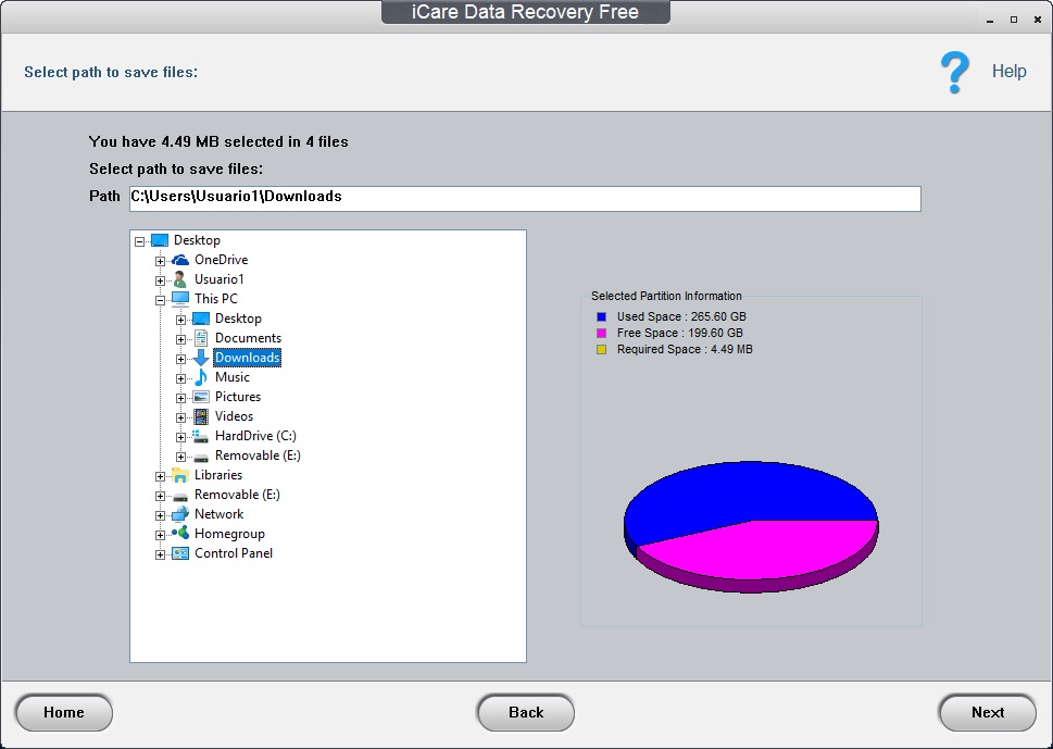 iCare Data Recovery Free - Screenshot #3