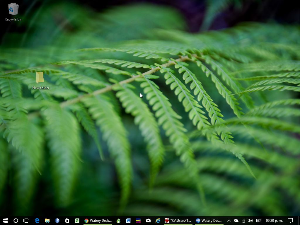 Watery Desktop 3D - Screenshot #4