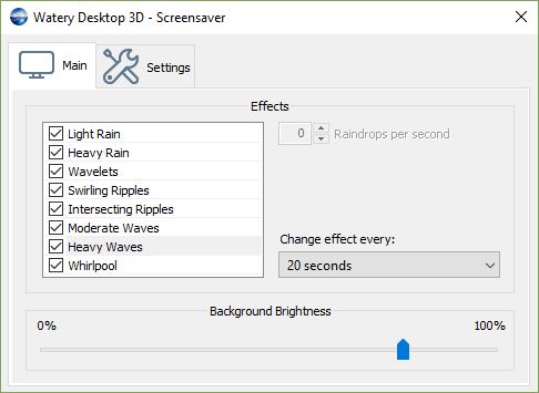 Watery Desktop 3D - Screenshot #2