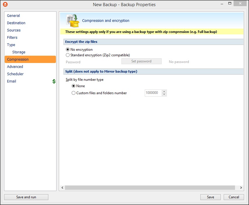 FBackup - Screenshot #4