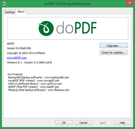 doPDF 11.9.423 for mac instal