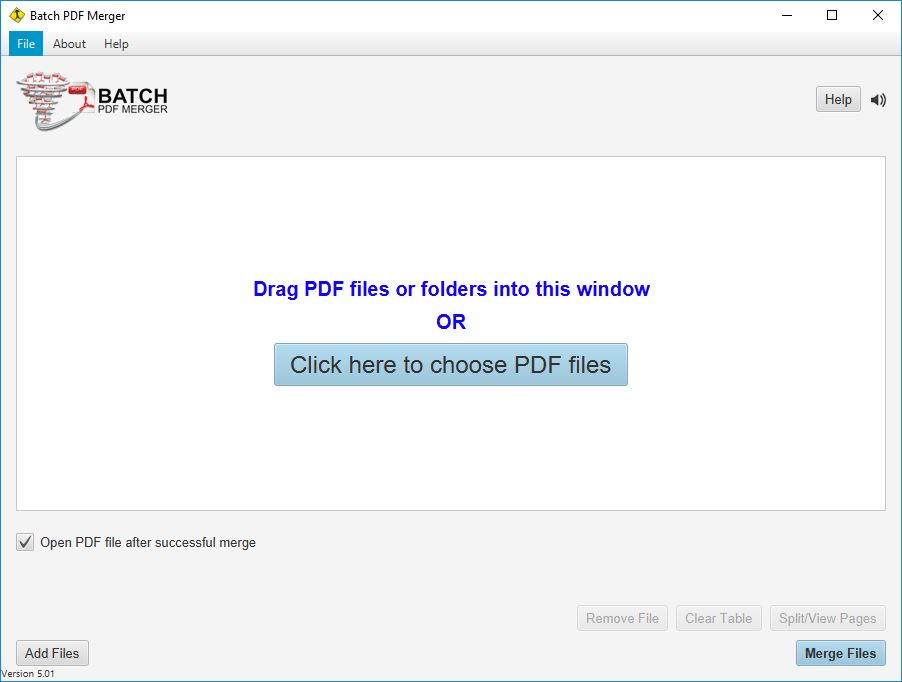 batch pdf merger freeware