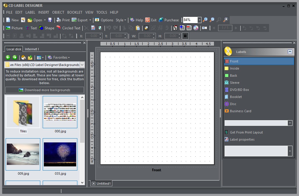 CD Label Designer - Screenshot #13