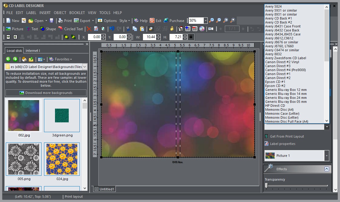 CD Label Designer - Screenshot #6