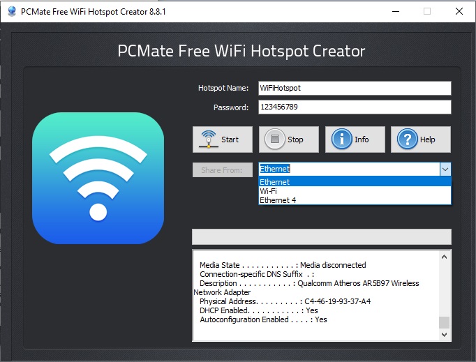 download the last version for ios Hotspot Maker 2.9