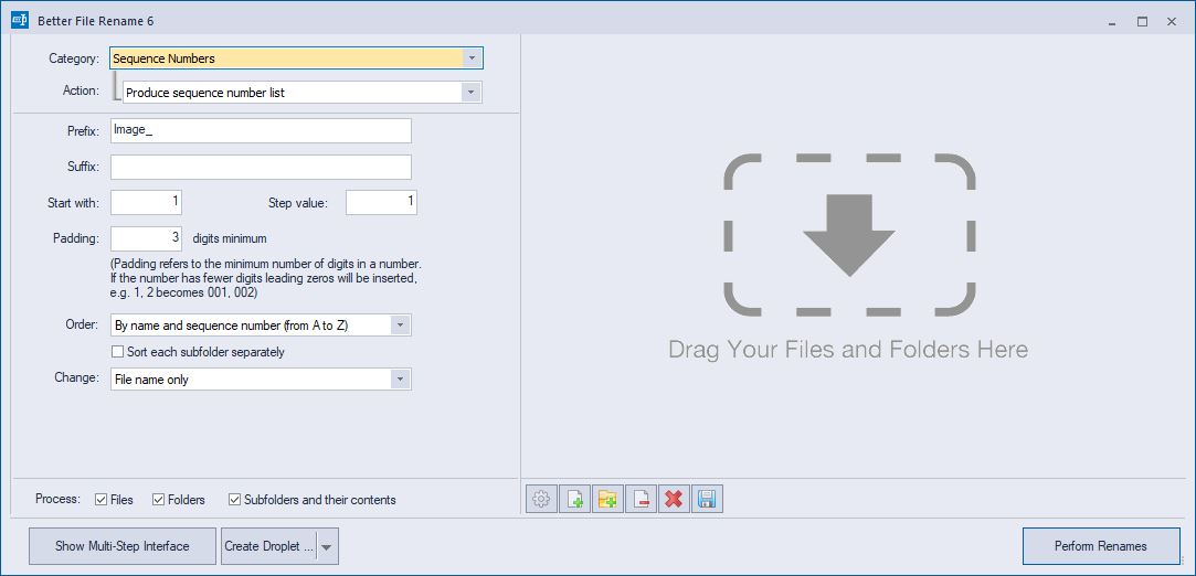 Better File Rename - Screenshot #3