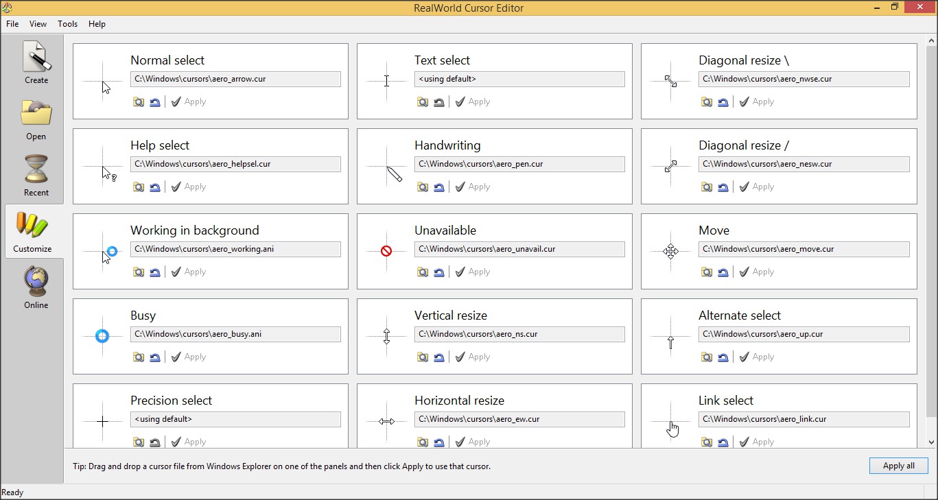 RealWorld Cursor Editor - Screenshot #5