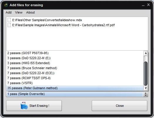 Soft4Boost Secure Eraser - Screenshot #10
