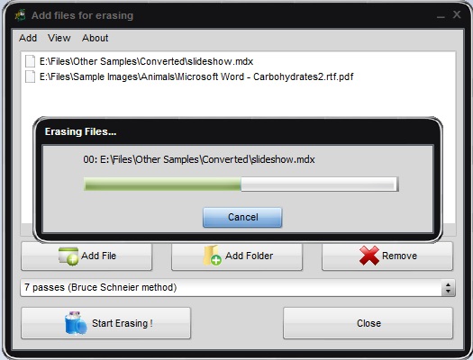 Soft4Boost Secure Eraser - Screenshot #9