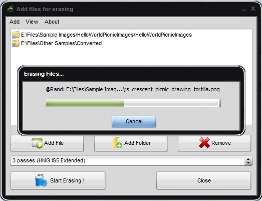 Soft4Boost Secure Eraser - Screenshot #7