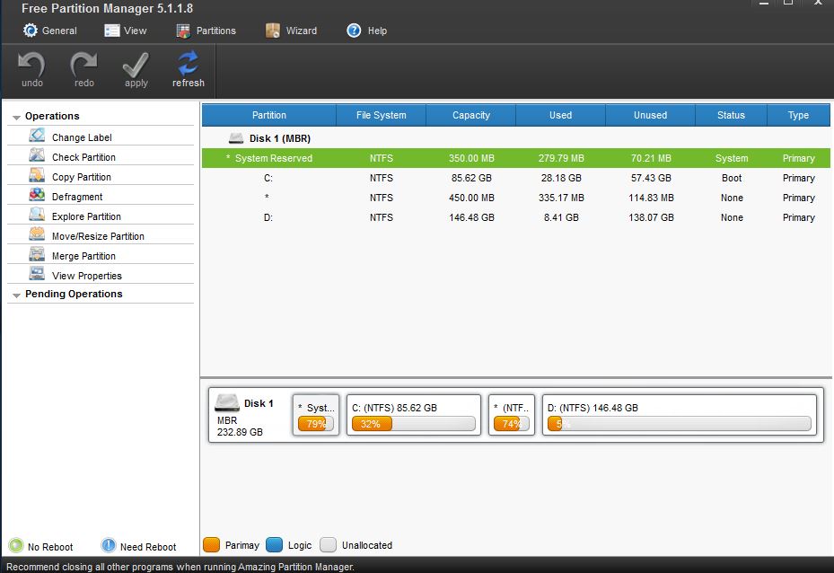 partition manager