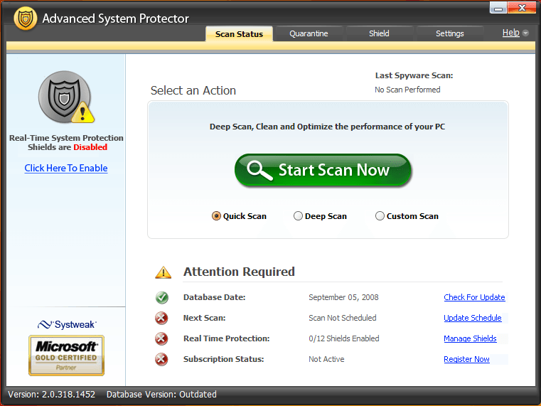 Advanced System Protector - Screenshot #4