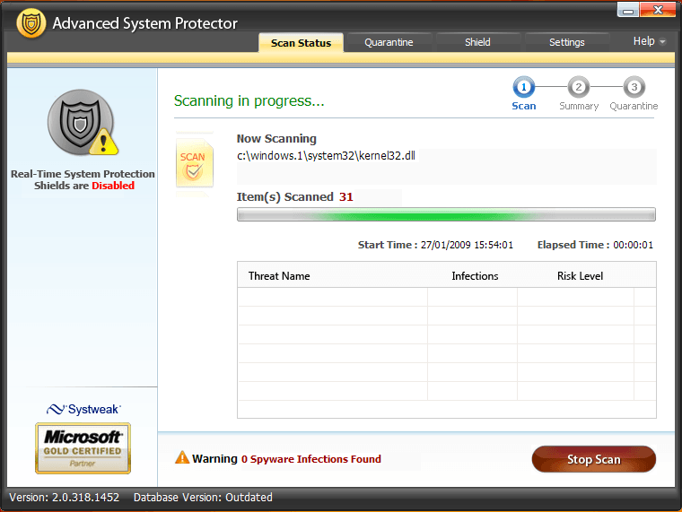 Advanced System Protector - Screenshot #3