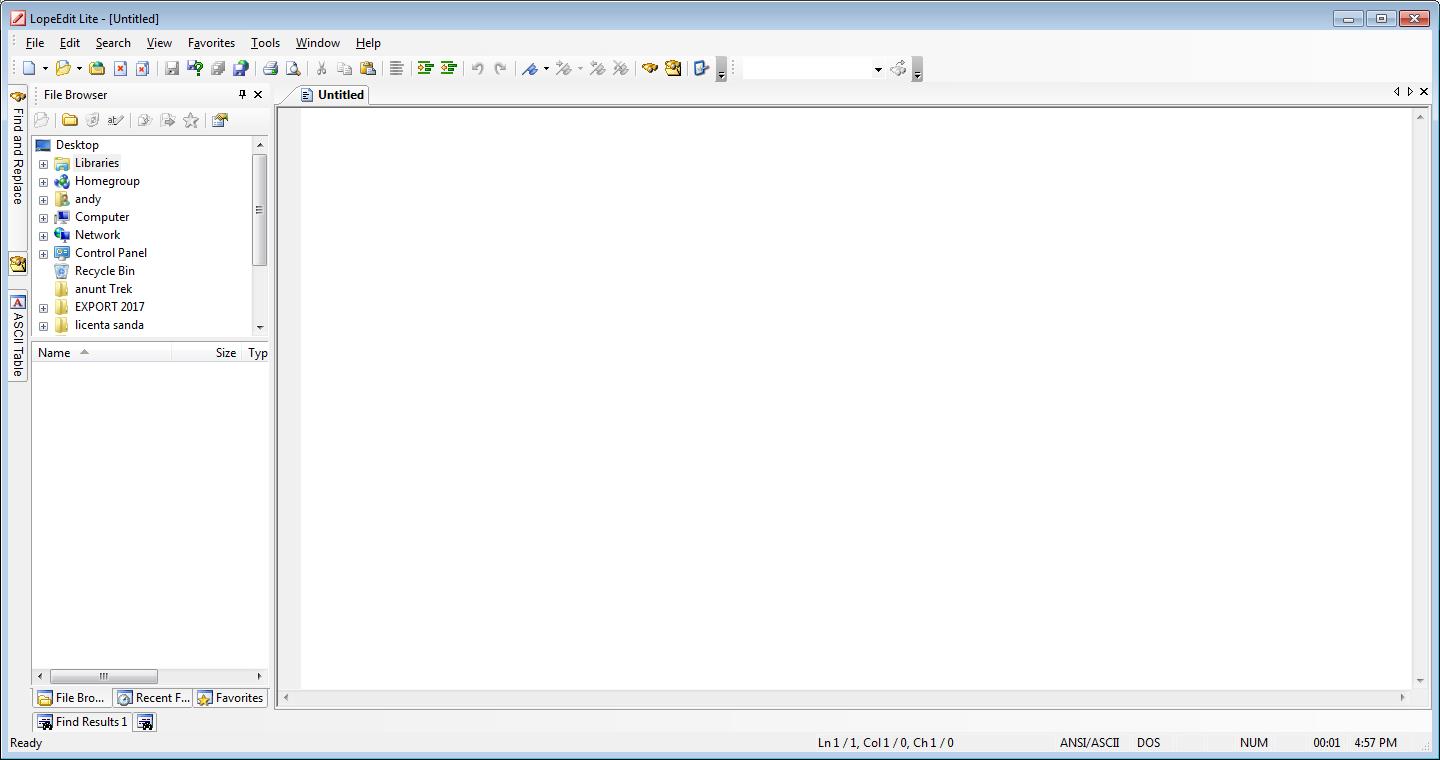 LopeEdit - Screenshot #1