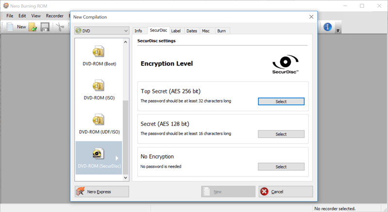 Nero Burning ROM - Screenshot #3