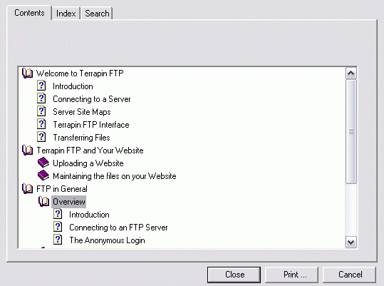 Terrapin FTP - Screenshot #1