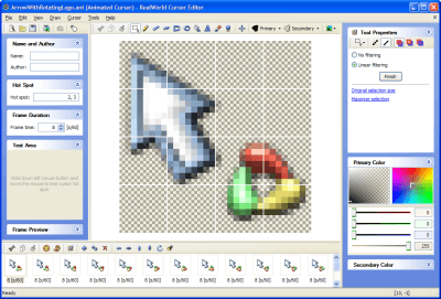 RealWorld Cursor Editor - Screenshot #17
