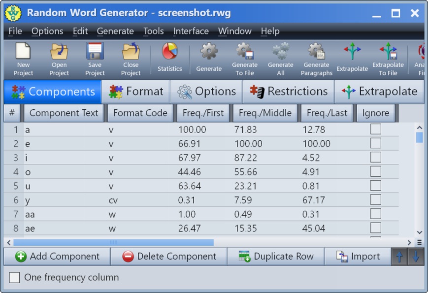 Random Word Generator - Screenshot #4
