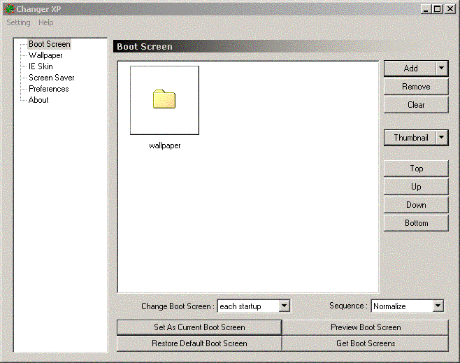 Changer XP - Screenshot #3